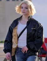 Anya Taylor Joy Lucky Bomber Jacket